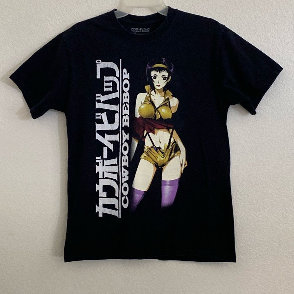 COWBOY BEBOP Men’s 100% Medium Thick Cotton Black T Shirt Size M